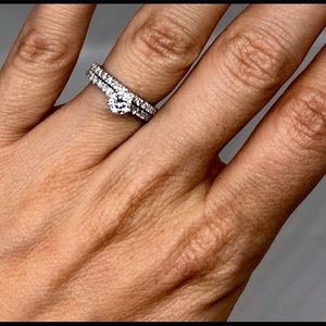 GIA certified bridal set. Size 5.5